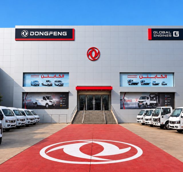 Dongfeng Showroom for Global Engines – exterior façade