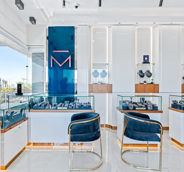 Marjaan jewellery store – showroom overview