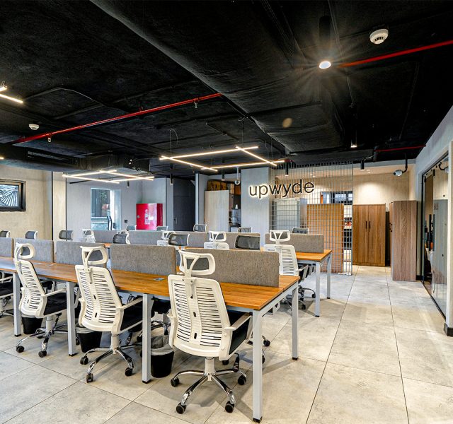 Upwyde office – workspace overview